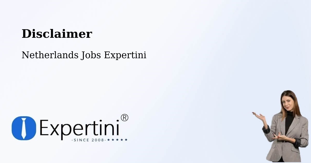 Disclaimer – Beilen - Netherlands Jobs Expertini